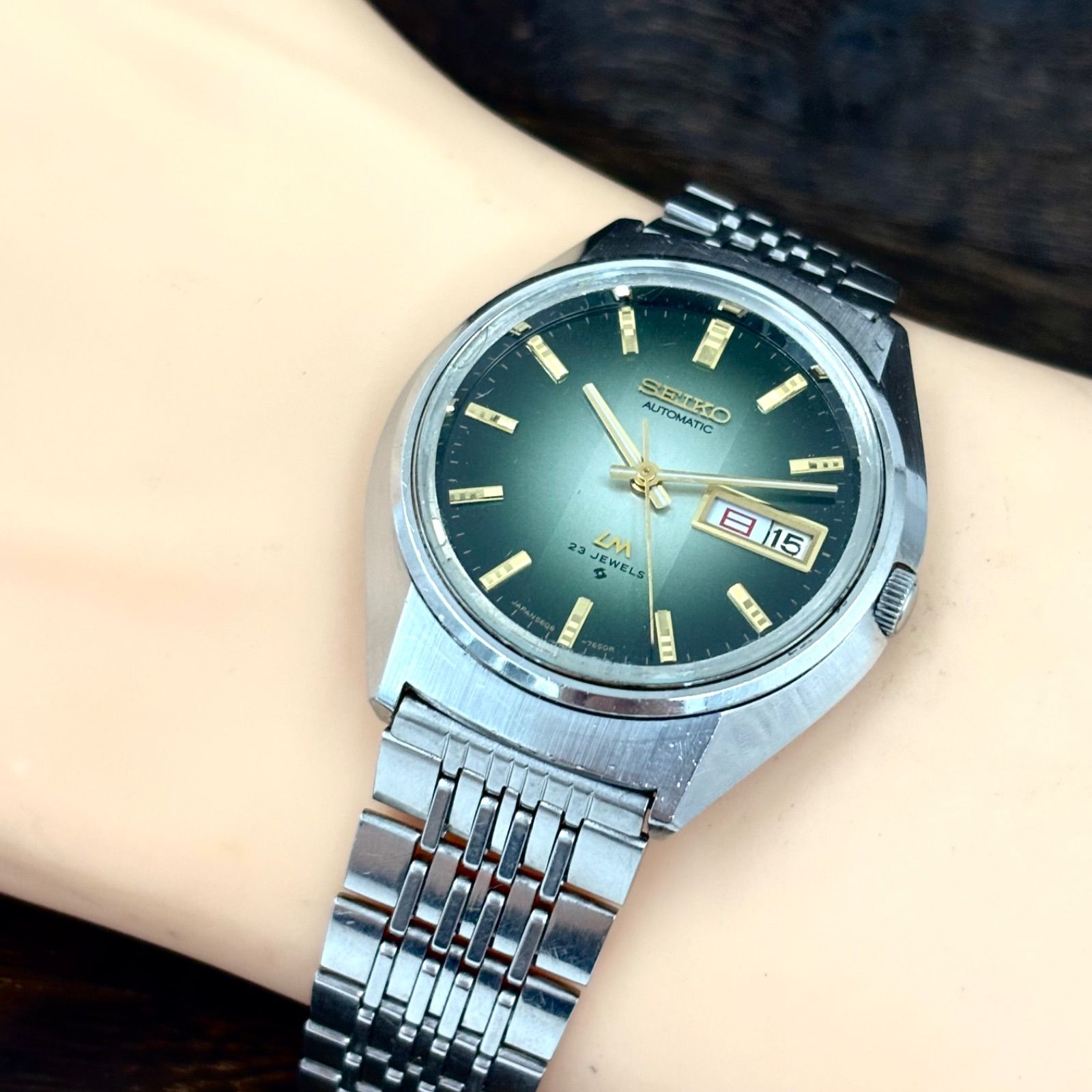稼働/純正ブレス】SEIKO/セイコー LM/ロードマチック 腕時計 自動巻き 