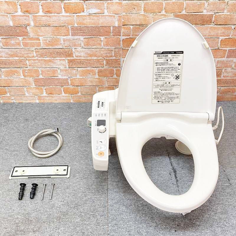 【中古品】 TOTO 電気温水便座 ウォシュレット シャワートイレ 「TCF660R」 #SC1(パステルアイボリー) 6F70