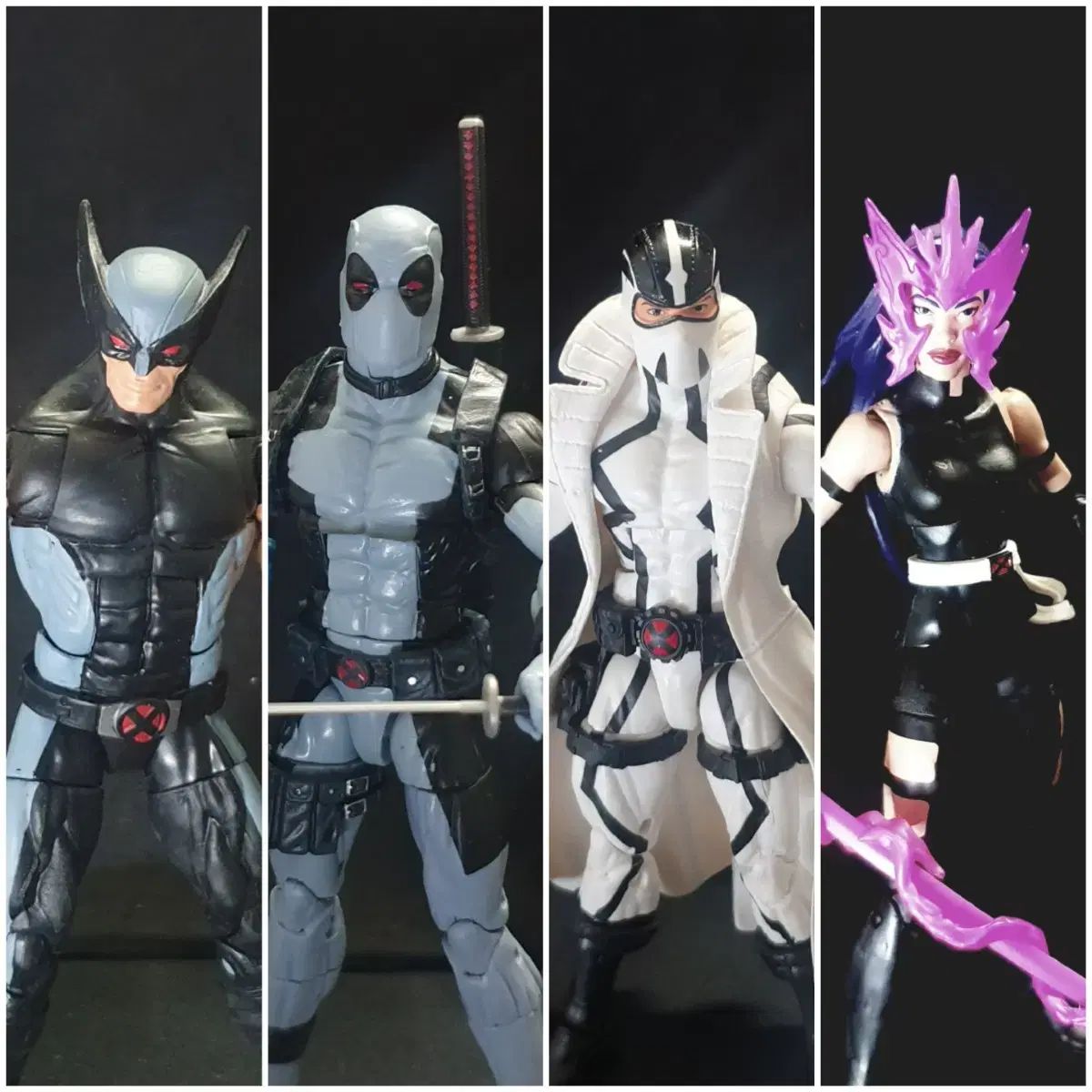 マーベルレジェンド X-MEN エキスポフォース ウルヴァリン デッドプール サイロック ペントメックス