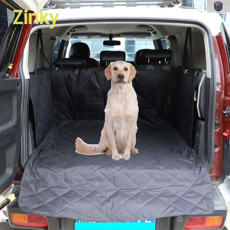 トヨタ FJクルーザー 2007-2021 犬用トランクダストクッション ペット用トラベルキャリアマットレス 防水犬用カーシートプロテクター