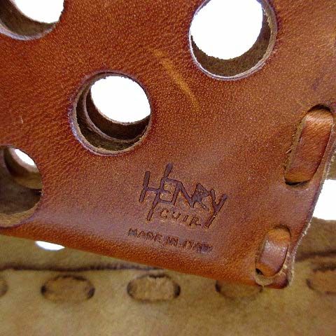 アンリークイール HENRY CUIR 希少 バッグ ショルダーバッグ