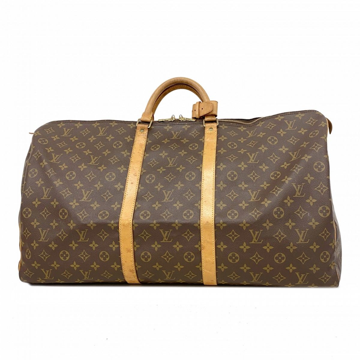 【6ee6461】ルイヴィトン ボストンバッグ モノグラム キーポル60 M41422 ブラウン【中古】メンズ レディース ユニセックス