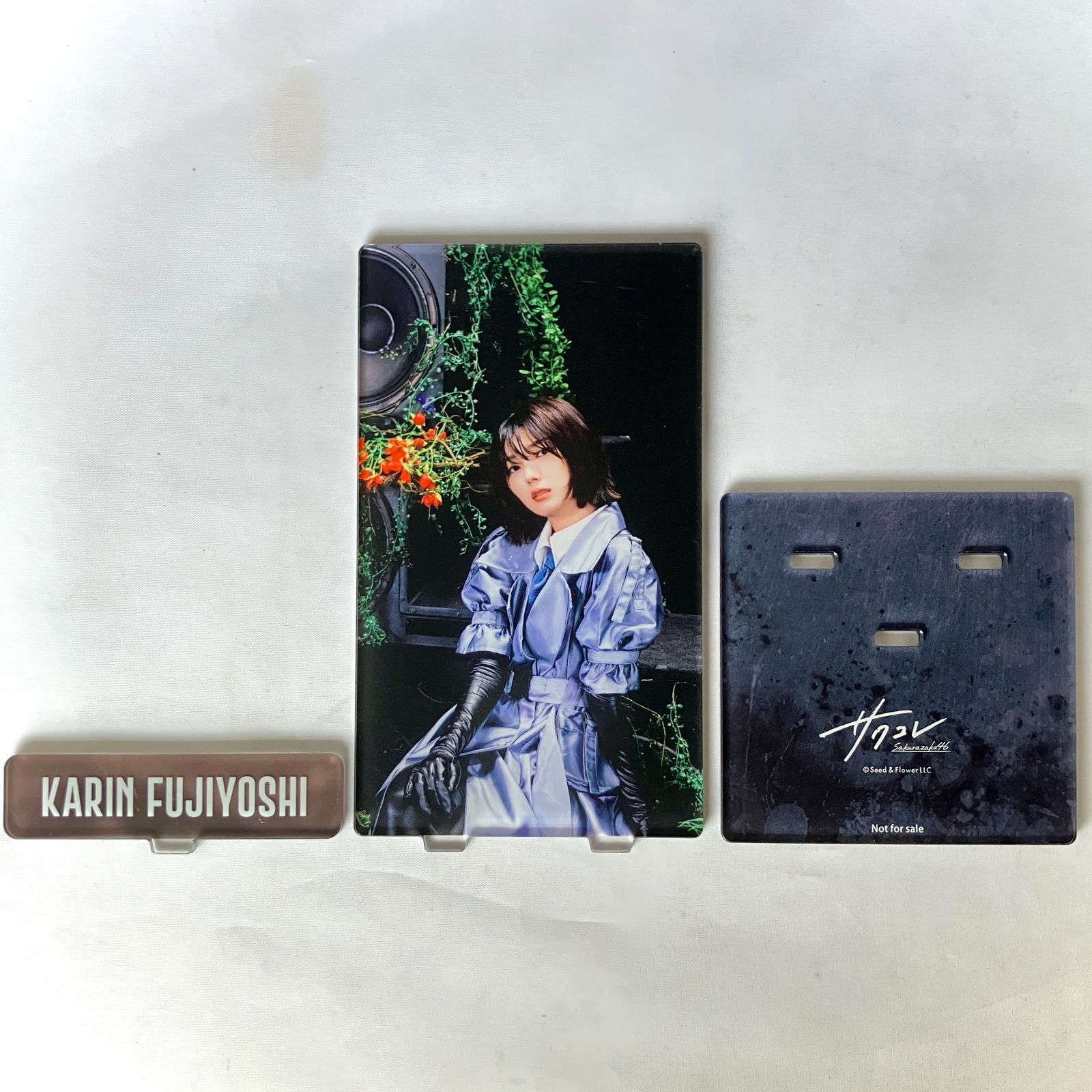 櫻坂46 藤吉夏鈴 推しメンアクリルスタンド 櫻坂46ファンクラブ