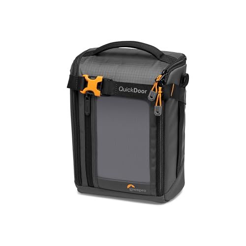 ロープロ(Lowepro) インナーカメラバッグ ギアアップ クリエーターボックス L II GRL サステナブル素材 標準ズームレンズ付ミラーレスカメラ 交換レンズ2本収納 2段階開閉 3,7L LP37348-GRLt 6d092099