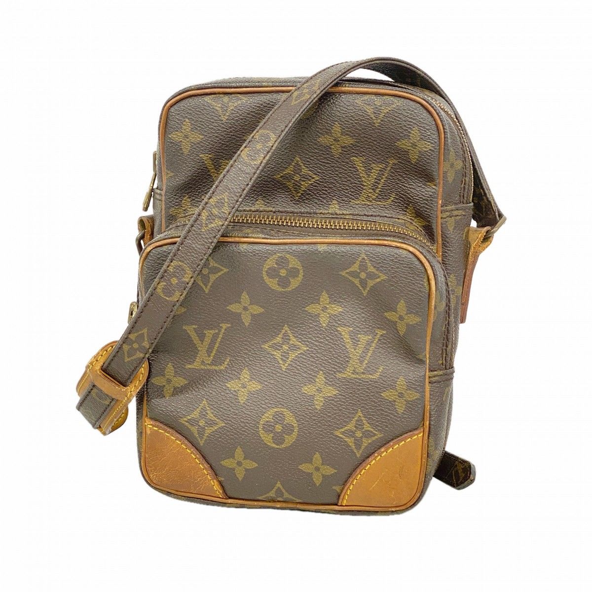 【6fa1768】ルイヴィトン ショルダーバッグ モノグラム アマゾン M45236 ブラウン【中古】レディース