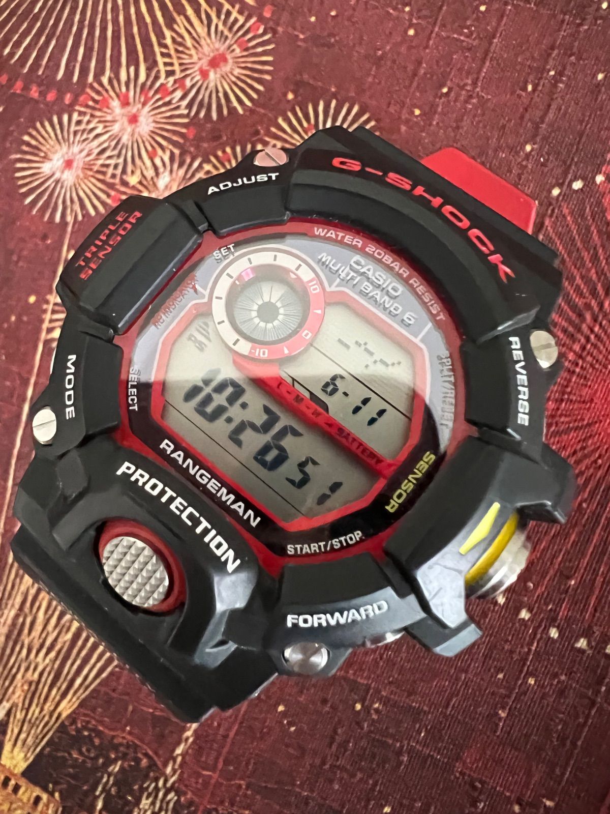 美品！カシオ　Gショック☆緊急消防援助隊☆コラボ☆仙台　神戸☆G-SHOCK☆CASIO