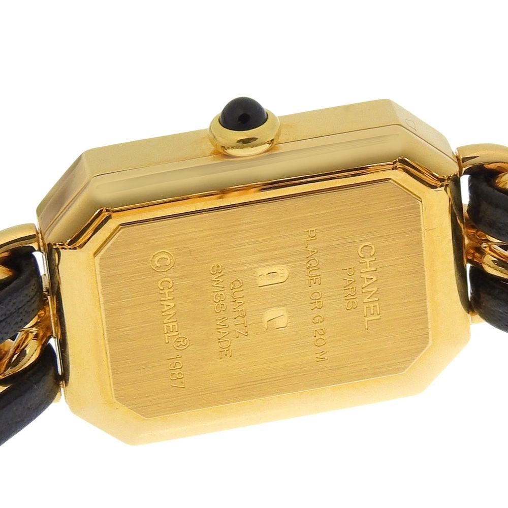 本物保証】 新品同様 シャネル CHANEL プルミエール Lサイズ H0001 
