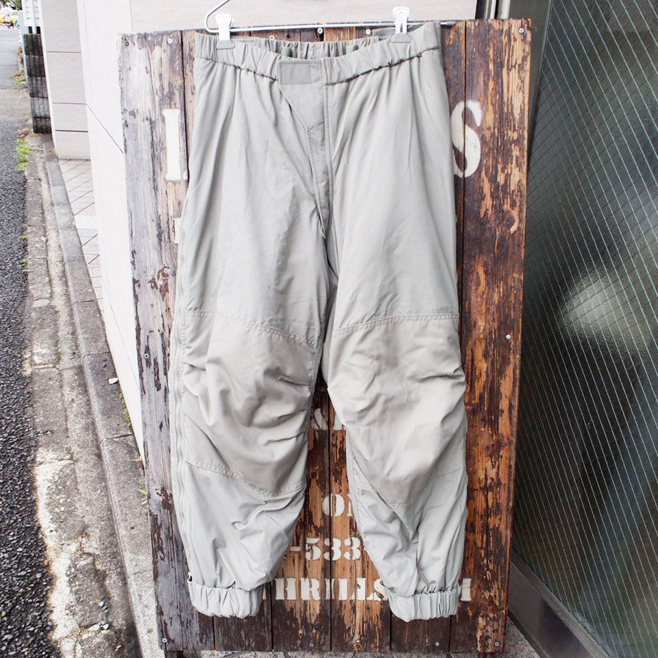 ⑤ 新品 S-S 米軍実物 2007年 レベル7 プリマロフト パンツ 2007年製 デッドストック【US ARMY】米軍実物 GEN3 ECWCS Level7