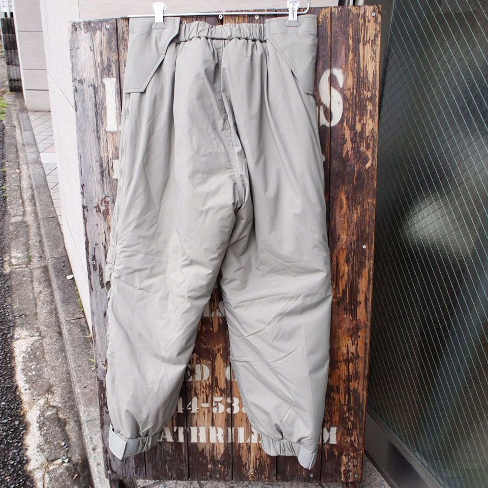 ⑤ 新品 S-S 米軍実物 2007年 レベル7 プリマロフト パンツ 2007年製 デッドストック【US ARMY】米軍実物 GEN3 ECWCS Level7