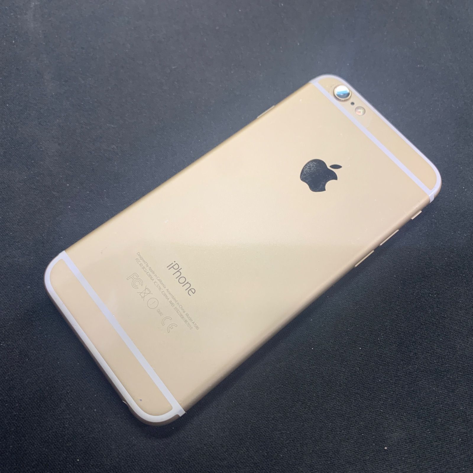 訳あり】iPhone 6 au 16GB ゴールド ランクJ - メルカリ