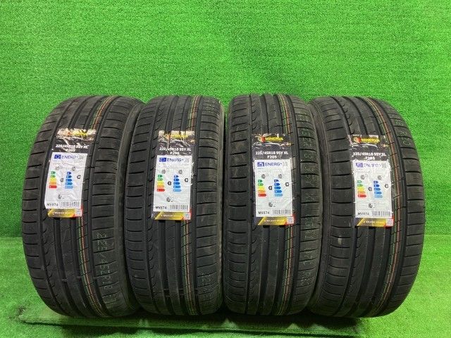Minerva サマー ミネルバ F205 225/45R18 4本 7ミリ 2026年