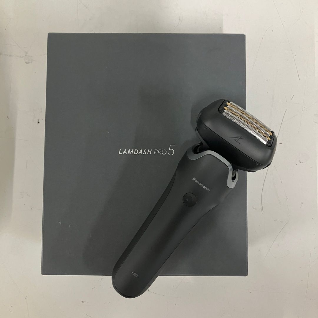 Panasonic ラムダッシュ PRO5 ES-L570D-K 電気シェーバー 5枚刃 ブラック 家電 未使用 B11332018