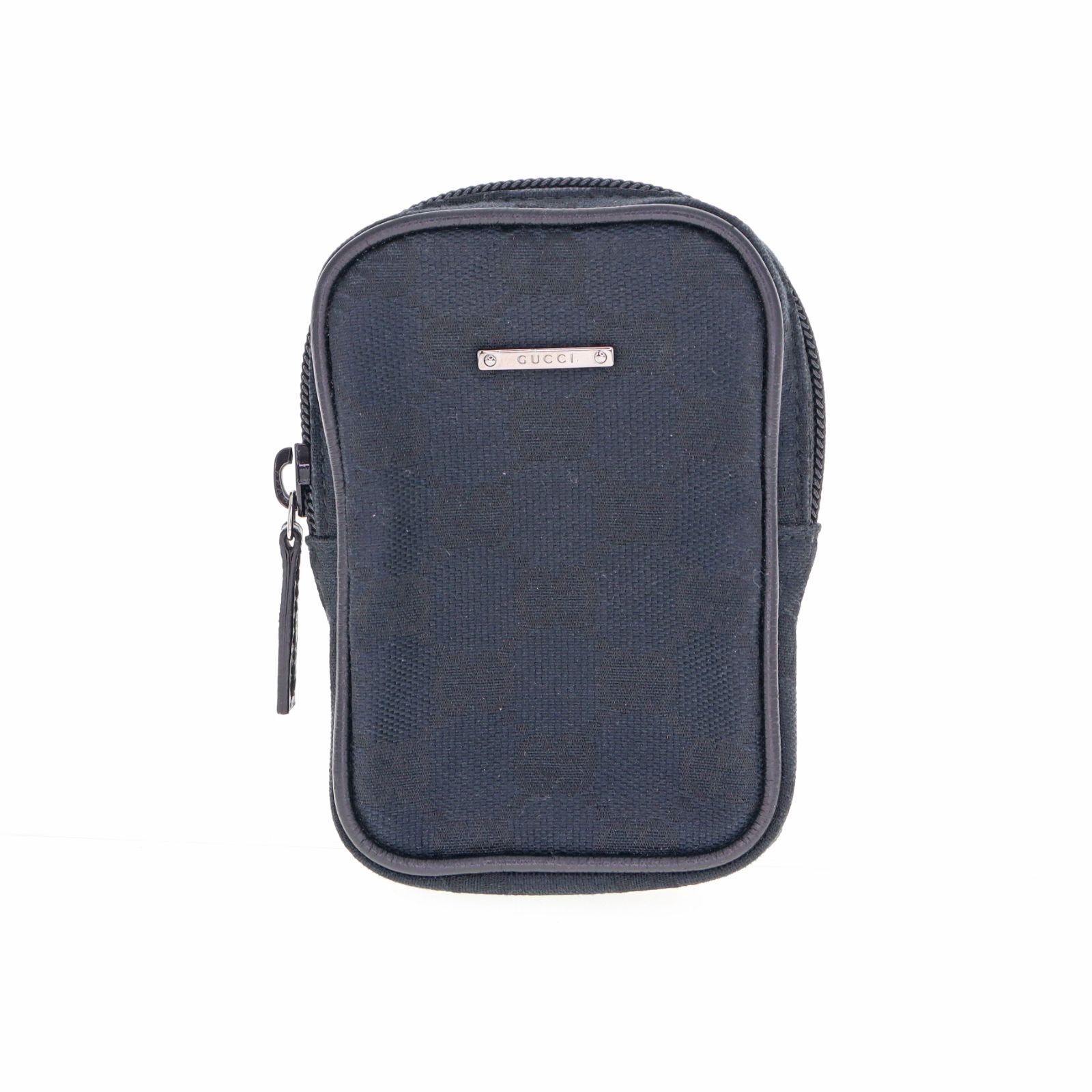 【中古】GUCCI グッチ 115249 シガレットケース GGキャンバス タバコケース アイコスケース レディース メンズ ケース ブラック ブランド