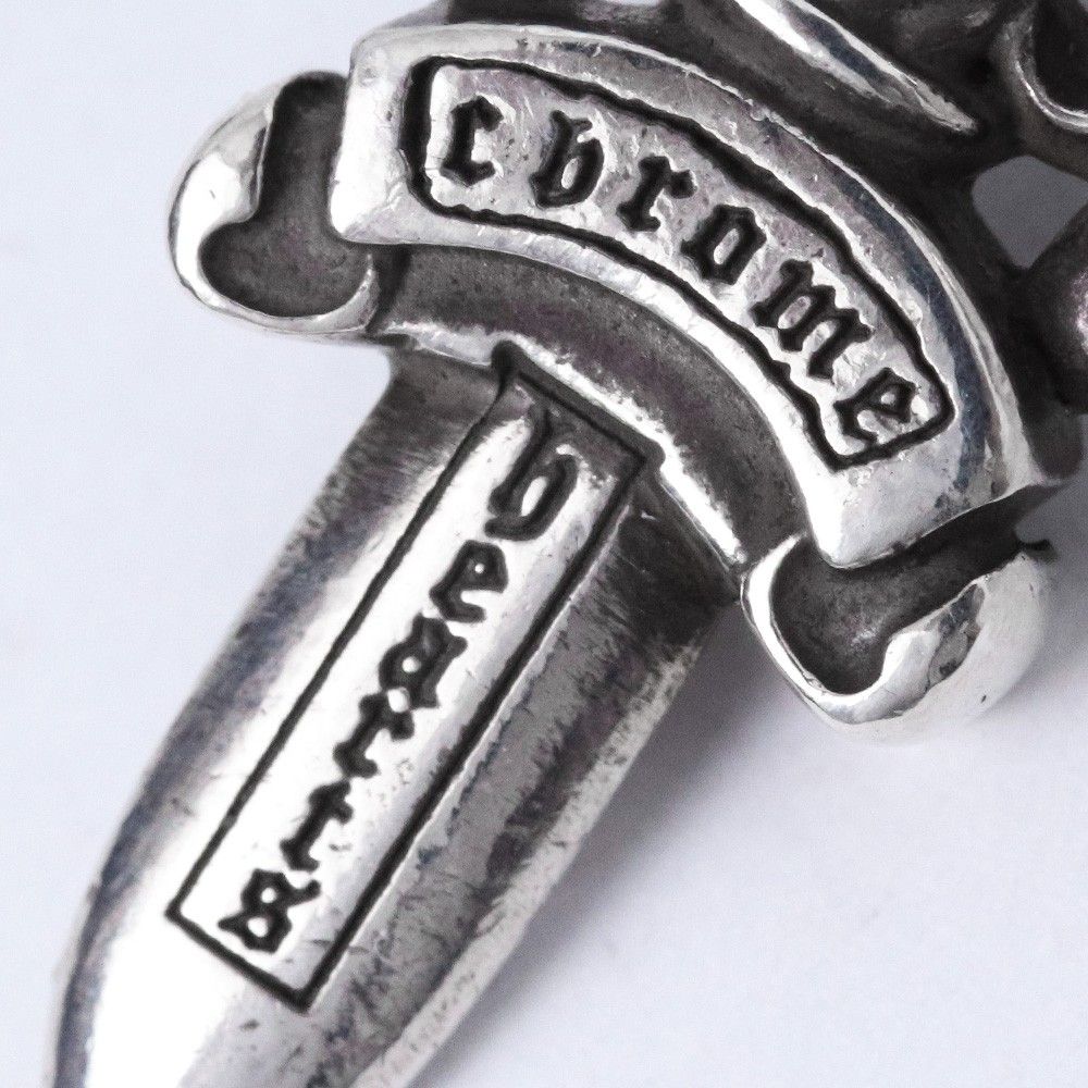 CHROME HEARTS #5 ダガー キーリング シルバー - メルカリ