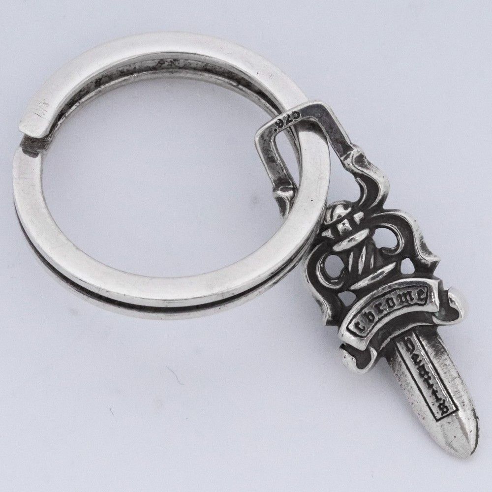 CHROME HEARTS #5 ダガー キーリング シルバー - メルカリ