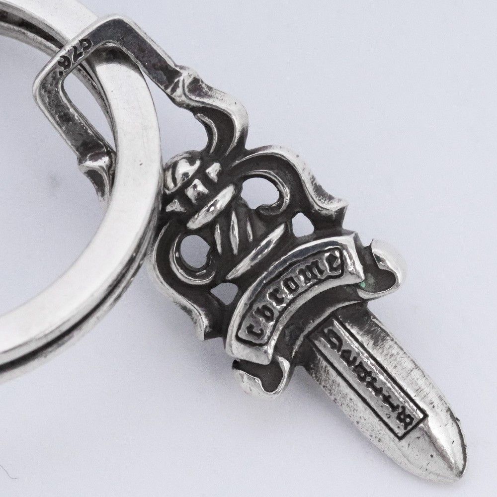 CHROME HEARTS #5 ダガー キーリング シルバー - メルカリ