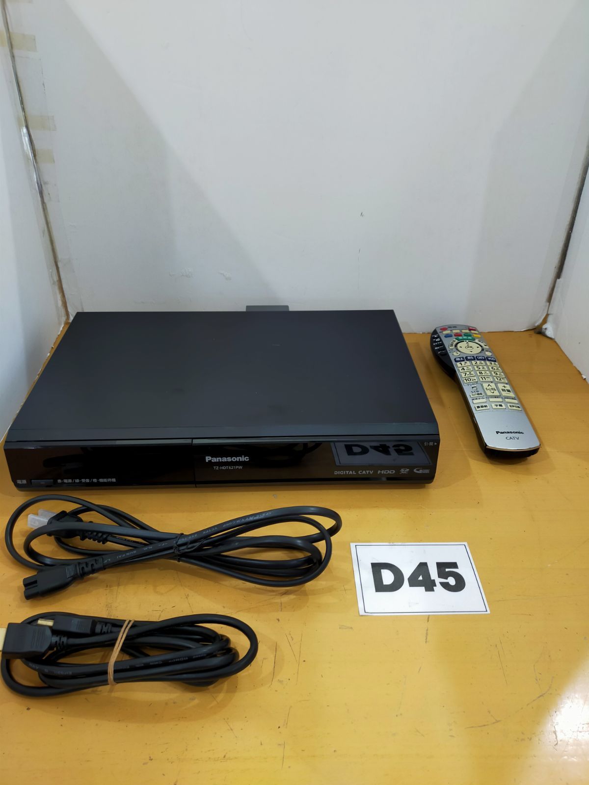 D45 Panasonic HDDレコーダー TZ-HDT621PW パナソニック - メルカリ