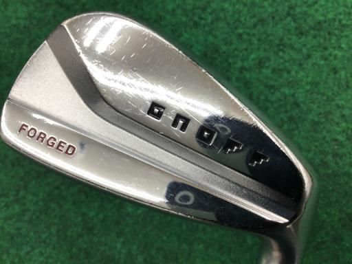 【中古】 ダイワ(グローブライド) ONOFF FORGED(2020) KURO 7S アイアンセット IR 純正特注シャフト (フレックスS) メンズ 男性用 右利き 右用 Cランク ゴルフクラブ