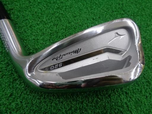 【中古】 ミズノ Mizuno Pro 920 6S アイアンセット IR 純正特注シャフト (フレックスX) メンズ 男性用 右利き 右用 Cランク ゴルフクラブ