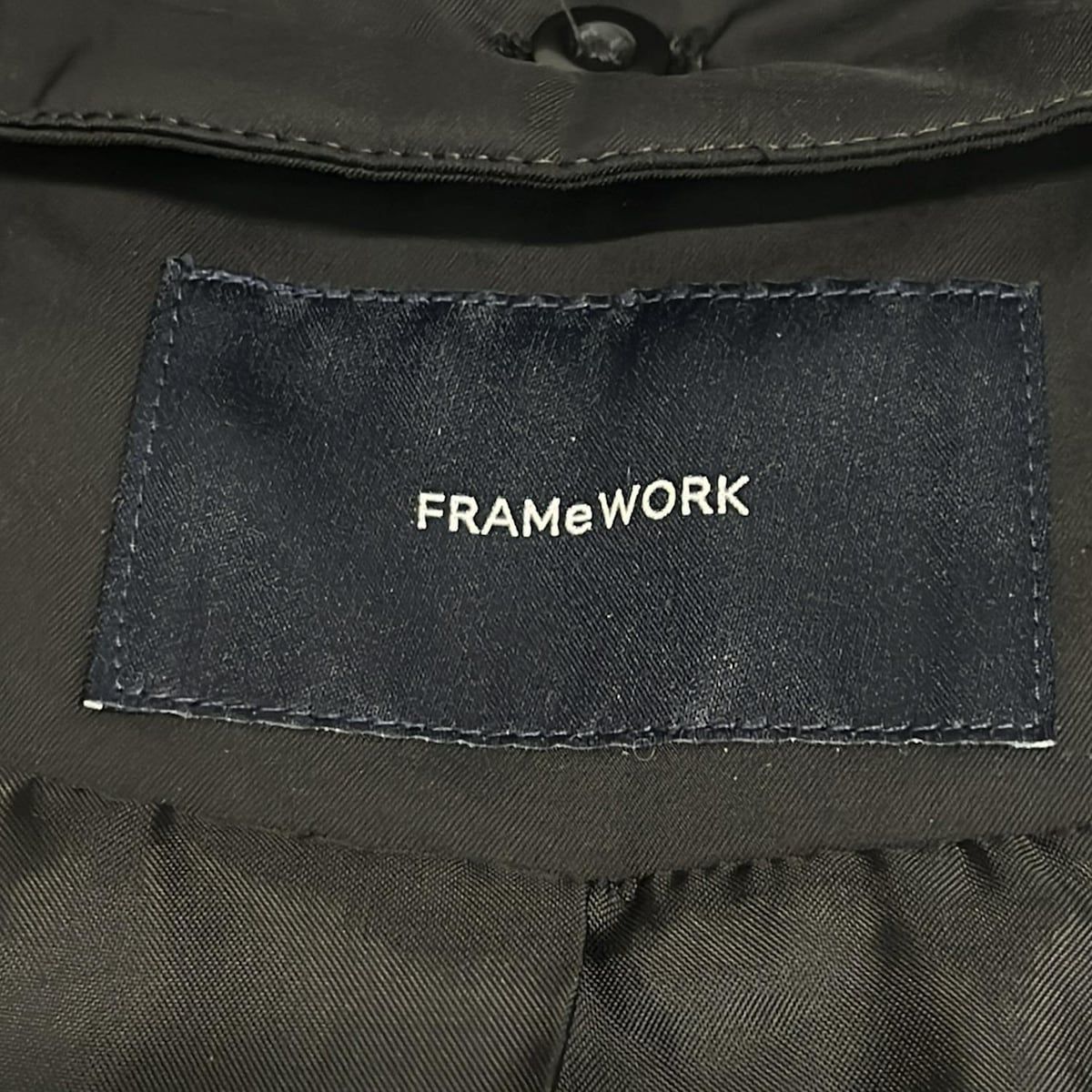 Framework(フレームワーク) ダウンコート サイズ38 M レディース - 黒