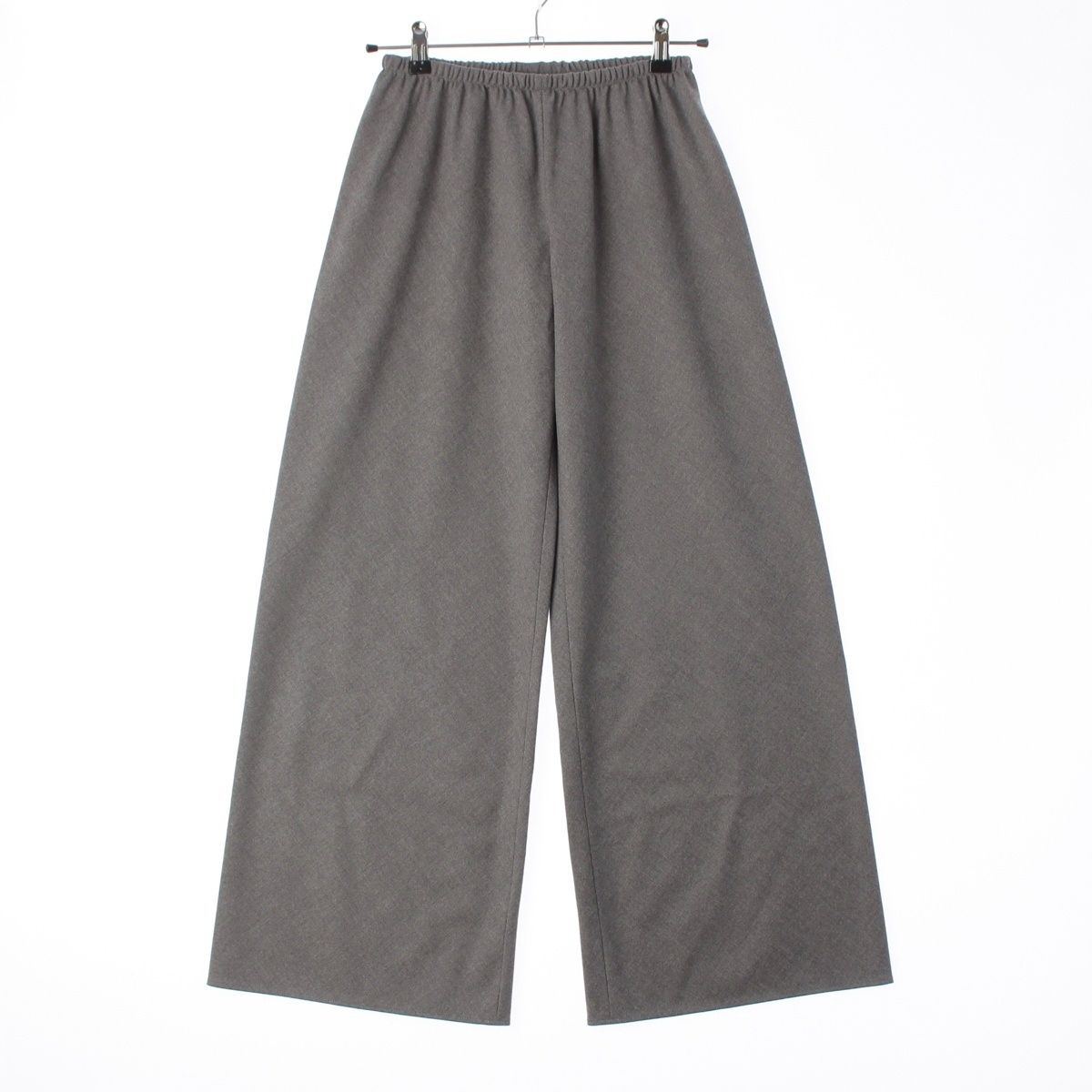 ザロウ GALA PANTS ウール イージー ガラ パンツ ボトムス 8653 W4084 グレー 0【中古】