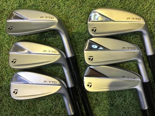 【中古】 テーラーメイド Taylor Made P・770(2023) 6S アイアンセット IR Diamana Thump Iron i95(2023) (フレックスS) メンズ 男性用 右利き 右用 Cランク ゴルフクラブ