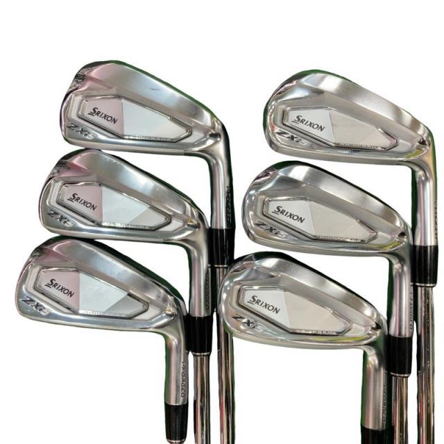 【中古】 ダンロップ SRIXON ZXi5 6S アイアンセット IR NS PRO MODUS3 TOUR105 (フレックスS) メンズ 男性用 右利き 右用 Cランク ゴルフクラブ