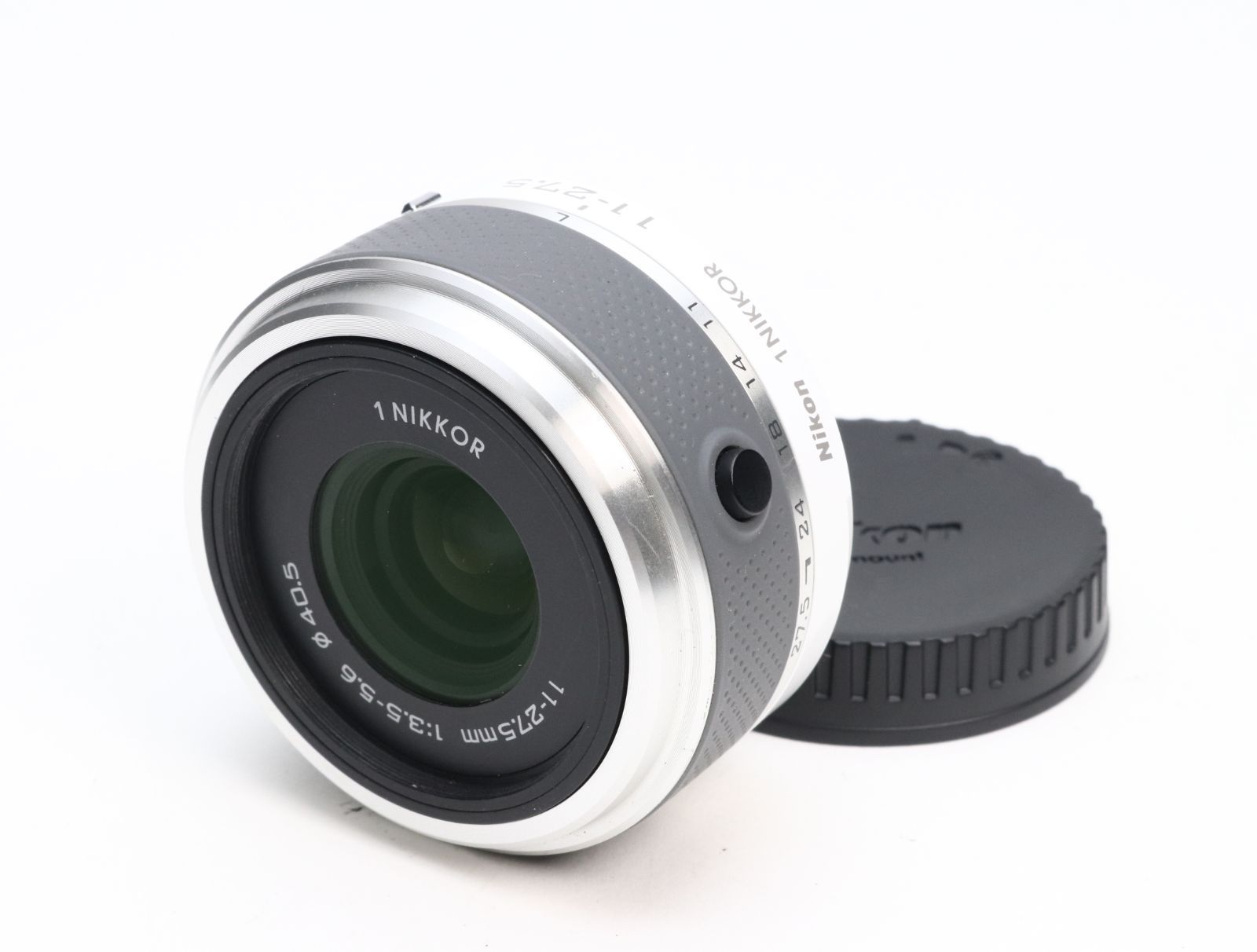 AB (良品) Nikon ニコン 1 NIKKOR 11-27.5mm F3.5-5.6 ホワイト 初期不良返品対応 66-38