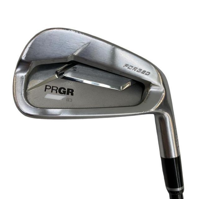 【中古】 プロギア PRGR 03 5S アイアンセット IR Diamana FOR PRGR(2022 IR) (フレックスR) メンズ 男性用 右利き 右用 Cランク ゴルフクラブ