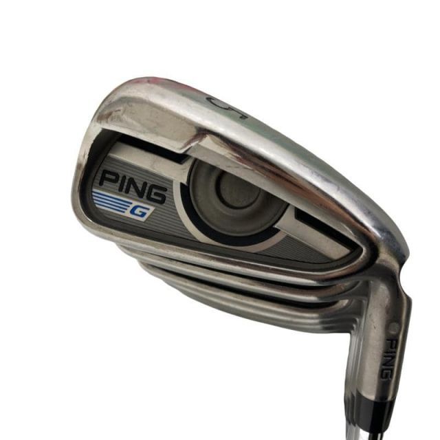 【中古】 ピン G 6S アイアンセット IR PING AWT 2.0 LITE (フレックスS) メンズ 男性用 右利き 右用 Cランク ゴルフクラブ
