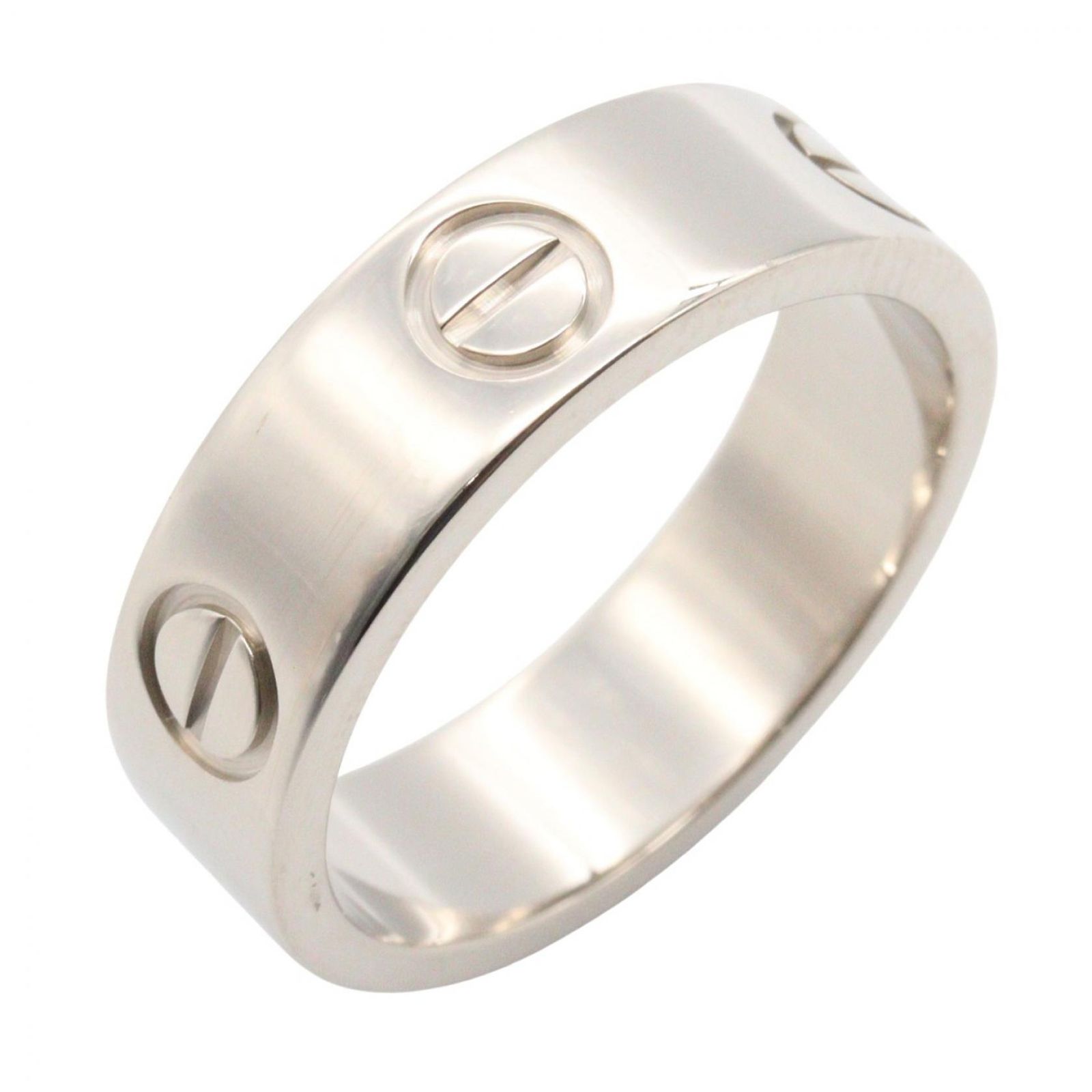 カルティエ CARTIER リング・指輪 ラブリング B4084700 K18WG（ホワイトゴールド） ラブリング ユニセックス Used A