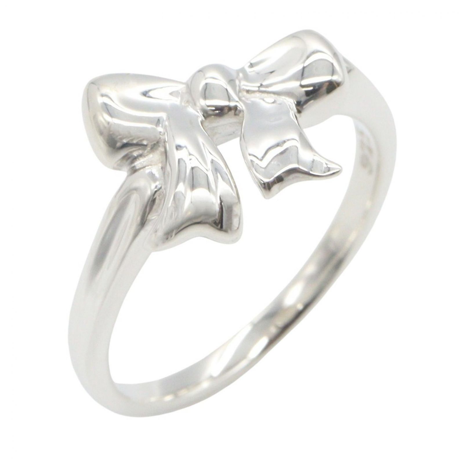 ティファニー TIFFANY＆CO リング・指輪 リボン リング #13 シルバー925 リボン リング レディース Used A