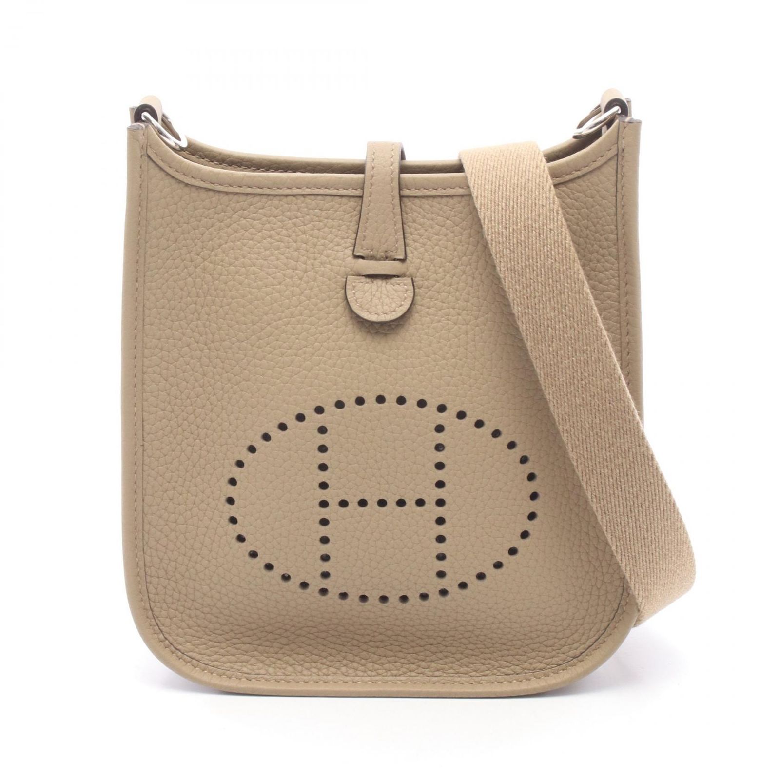 エルメス HERMES ショルダーバッグ エヴリンTPM ベージュマルファ ベージュマルファ レザー エヴリンアマゾンTPM ベージュマルファ レディース 未使用