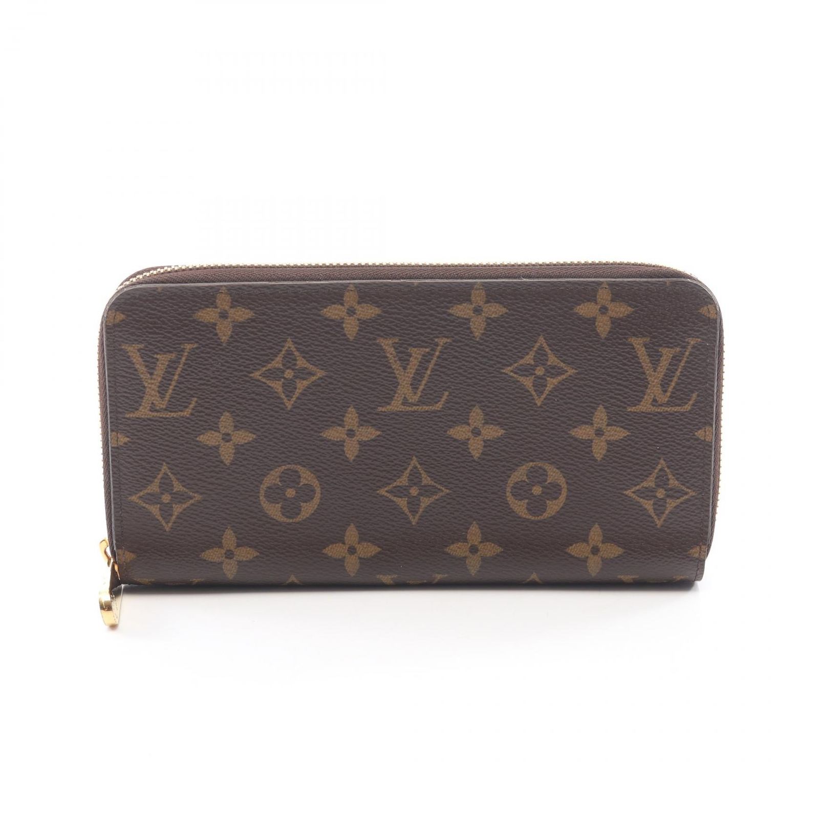 ルイ・ヴィトン LOUIS VUITTON ラウンド長財布 ジッピーウォレット モノグラム フューシャ M41895 フューシャ PVCコーティングキャンバス ジッピー・ウォレット