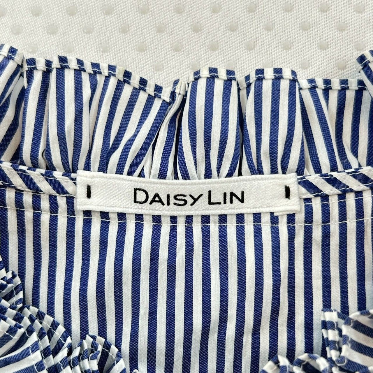 【cherry】デイジーリン フォクシー ストライプシャツ フリルブラウス DAISY LIN デイジーリン ストライプフリルブラウス シャツ ブラウス