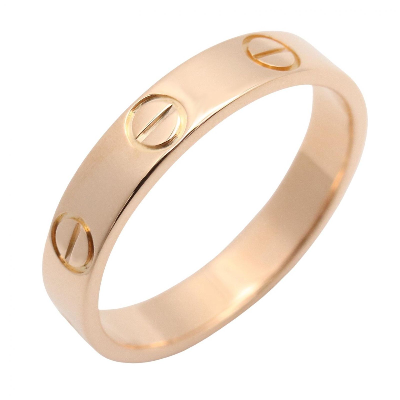 カルティエ CARTIER リング・指輪 ミニラブリング B4085200 K18PG（ピンクゴールド） ミニラブリング ユニセックス Used A