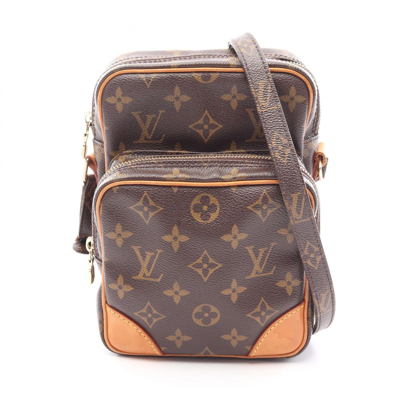 ルイ・ヴィトン LOUIS VUITTON ショルダーバッグ アマゾン M45236 PVCコーティングキャンバス レザー アマゾン レディース Used A