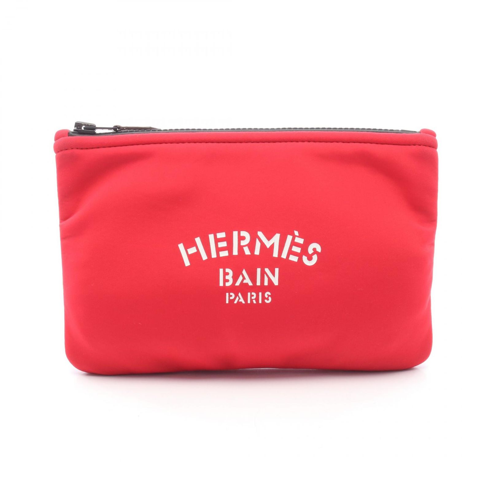 エルメス HERMES ポーチ ネオバンPM トゥルース フラット レッド その他 ネオバンPM トゥルース フラット レッド レディース Used A