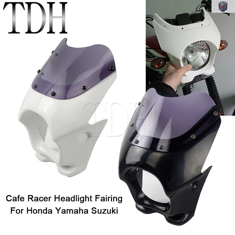 オートバイ用フェアリング改造カバーヘッドギアスムーズホンダCB50 NSR80 BENRI CD 90 50 125 CD50 CD90 ST50