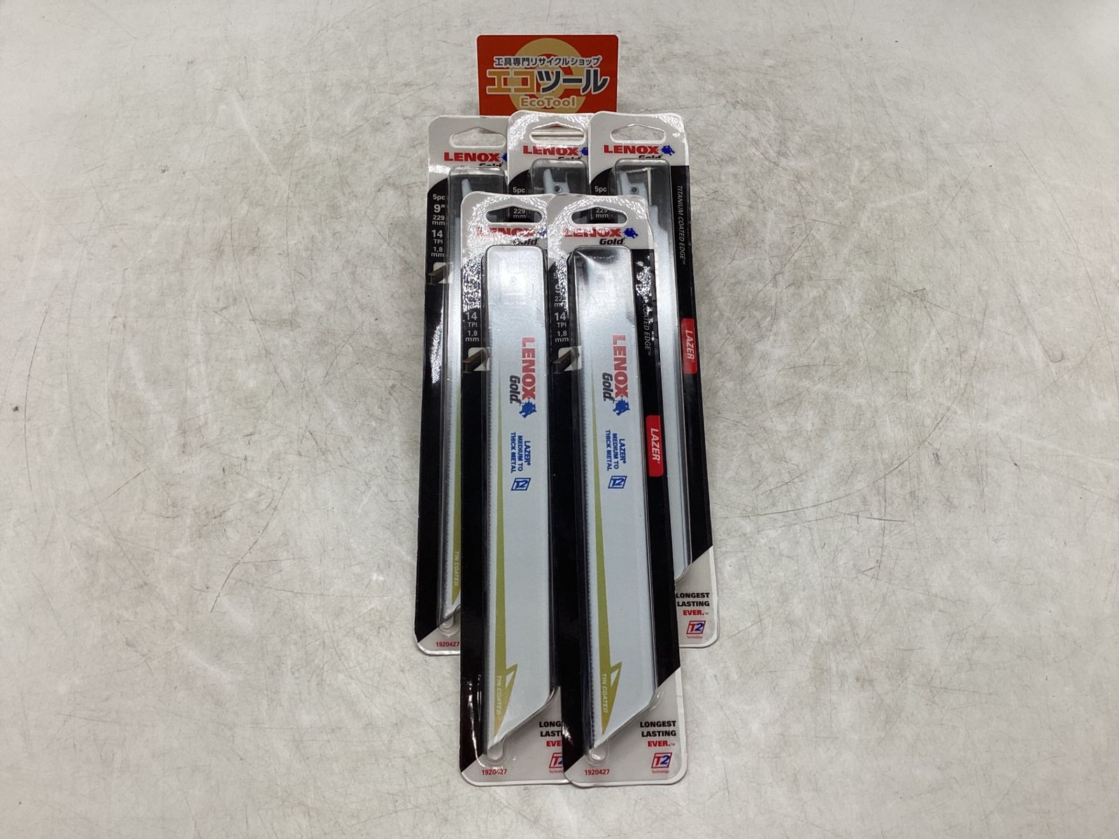 【未使用】LENOX/レノックス 9114G 〇 1920427 ゴールドレーザーセーバーソー5枚入×5セット [IT_FU5RZ][豊田][M04]