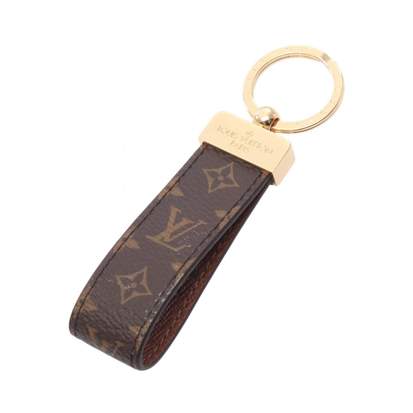 ルイ・ヴィトン LOUIS VUITTON キーホルダー ポルト クレ ドラゴンヌ M65221 キャンバス ポルトクレ・ドラゴンヌ レディース Used A