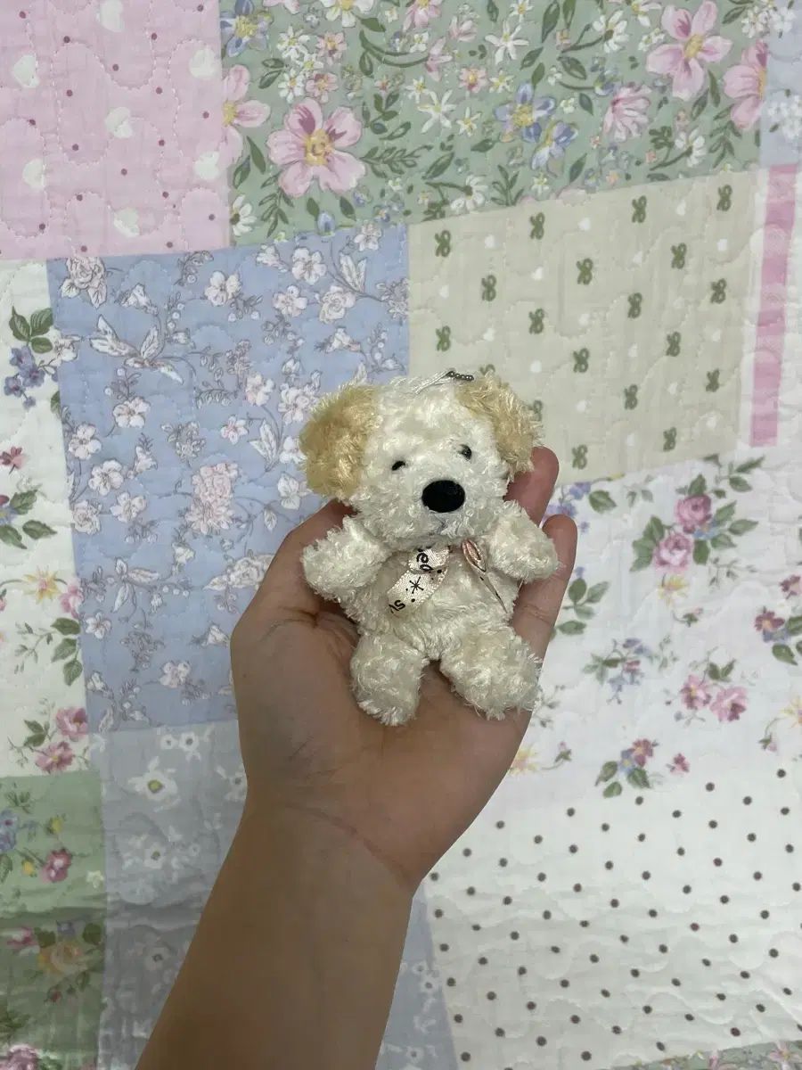ヴィンテージ 犬 ぬいぐるみ ハート タグ シナダ
