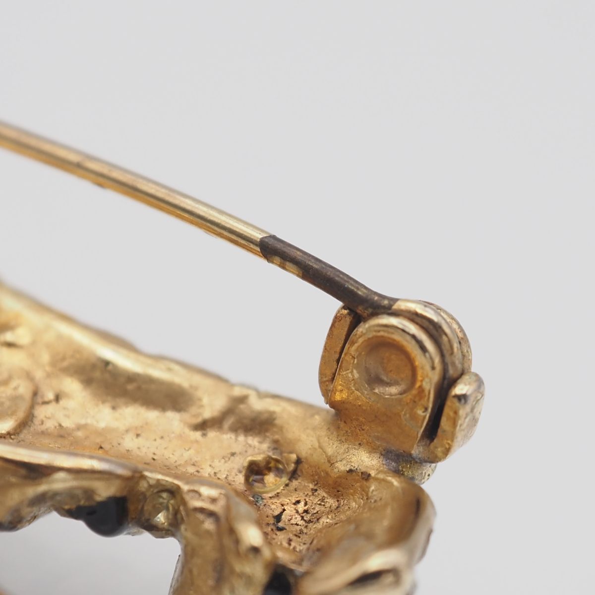A349 BIJOUX CASCIO ビジュー カシオ ブローチ トラ タイガー ライン 