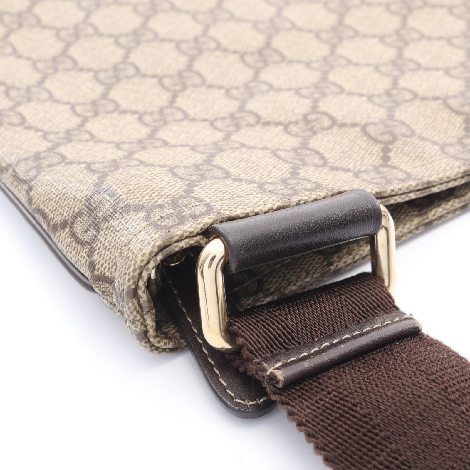 グッチ GUCCI ショルダーバッグ GGスプリーム 201446 ベージュ/ダーク 