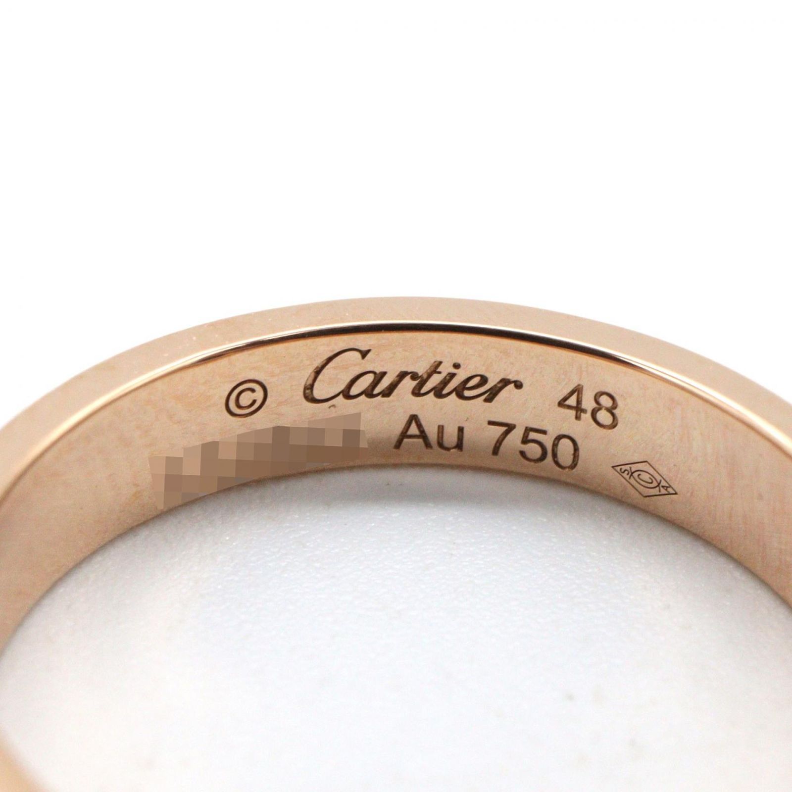 カルティエ CARTIER リング・指輪 ミニラブリング B4085248 K18PG 