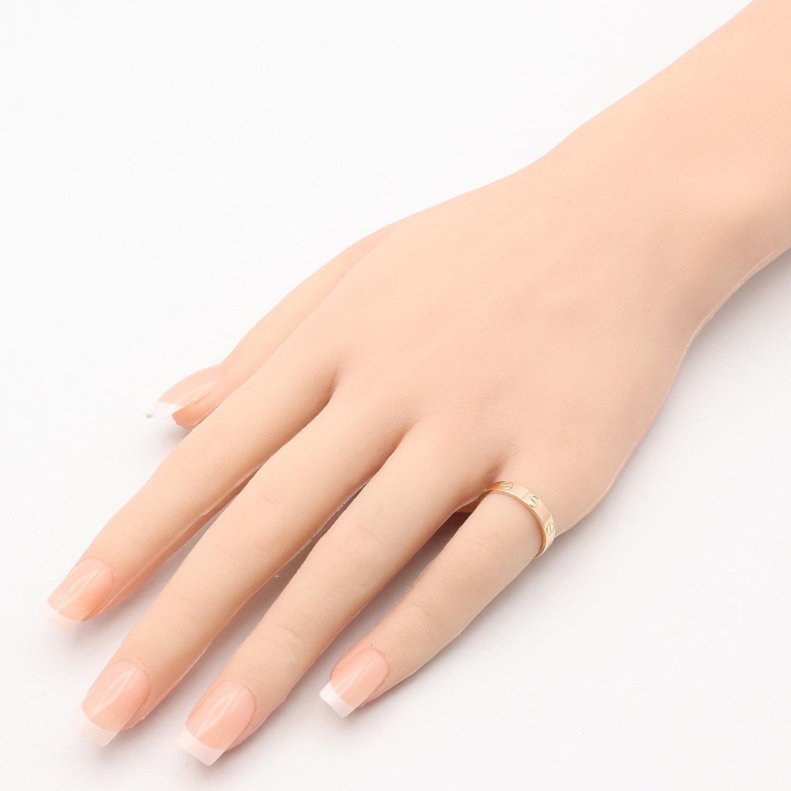 カルティエ Cartier ミニラブリング ホワイトゴールド 49 刻印あり 