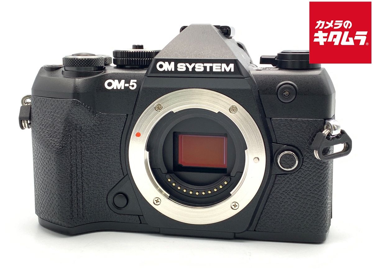 【中古】 【美品】 OM SYSTEM OM-5 Mark II ボディ ブラック
