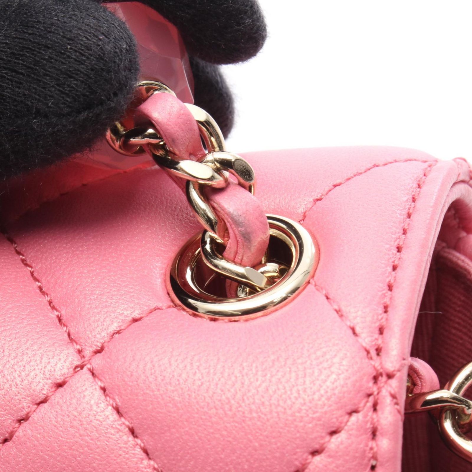 シャネル CHANEL ショルダーバッグ マトラッセ ミニフラップバッグ 