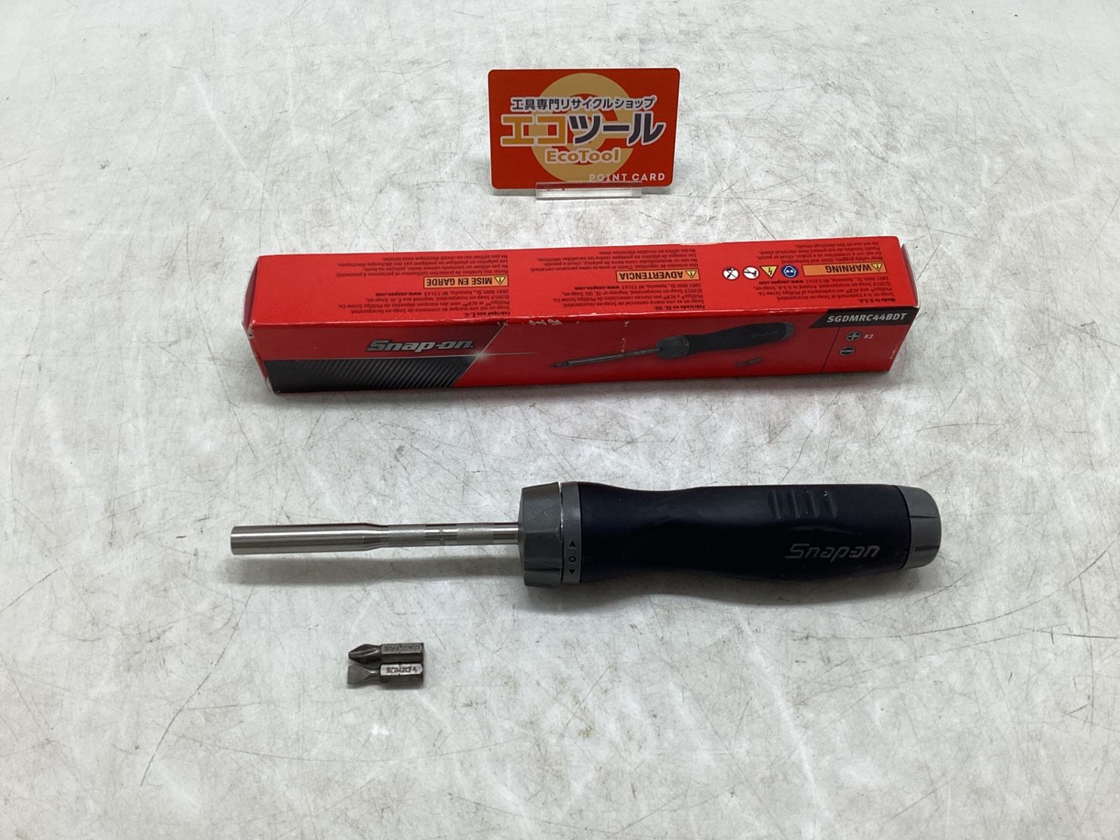 【中古品】Snap-on/スナップオン SGDMRC44BDT ☆ ラチェットドライバ ダークチタン [IT_WT63O][豊田][M04]