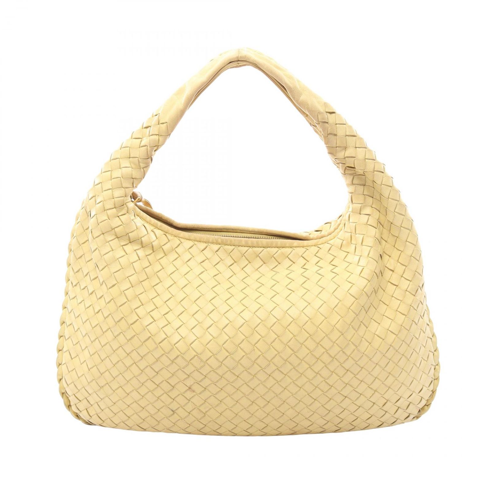 ボッテガヴェネタ BOTTEGA VENETA ショルダーバッグ ヴェネタバッグ イントレチャート 115653 イエロー レザー イントレチャート ワンショルダー レディース Used B 58,190円